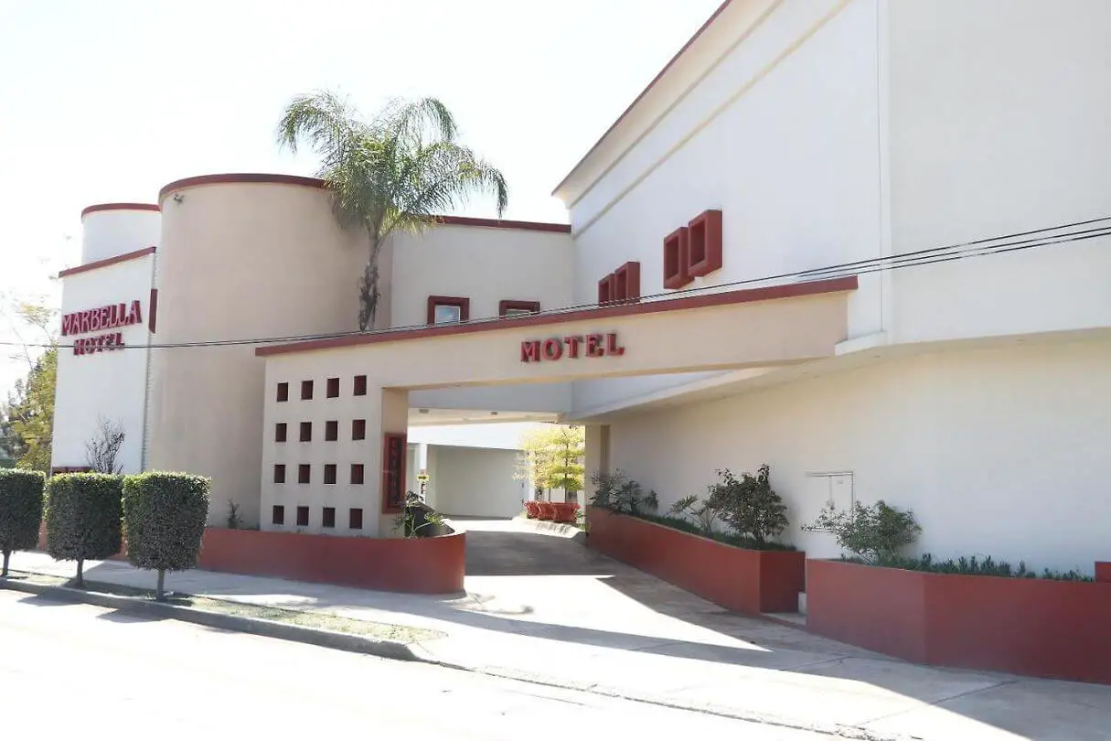 Moteles en Tijuana Motel Marina Marbella entrada